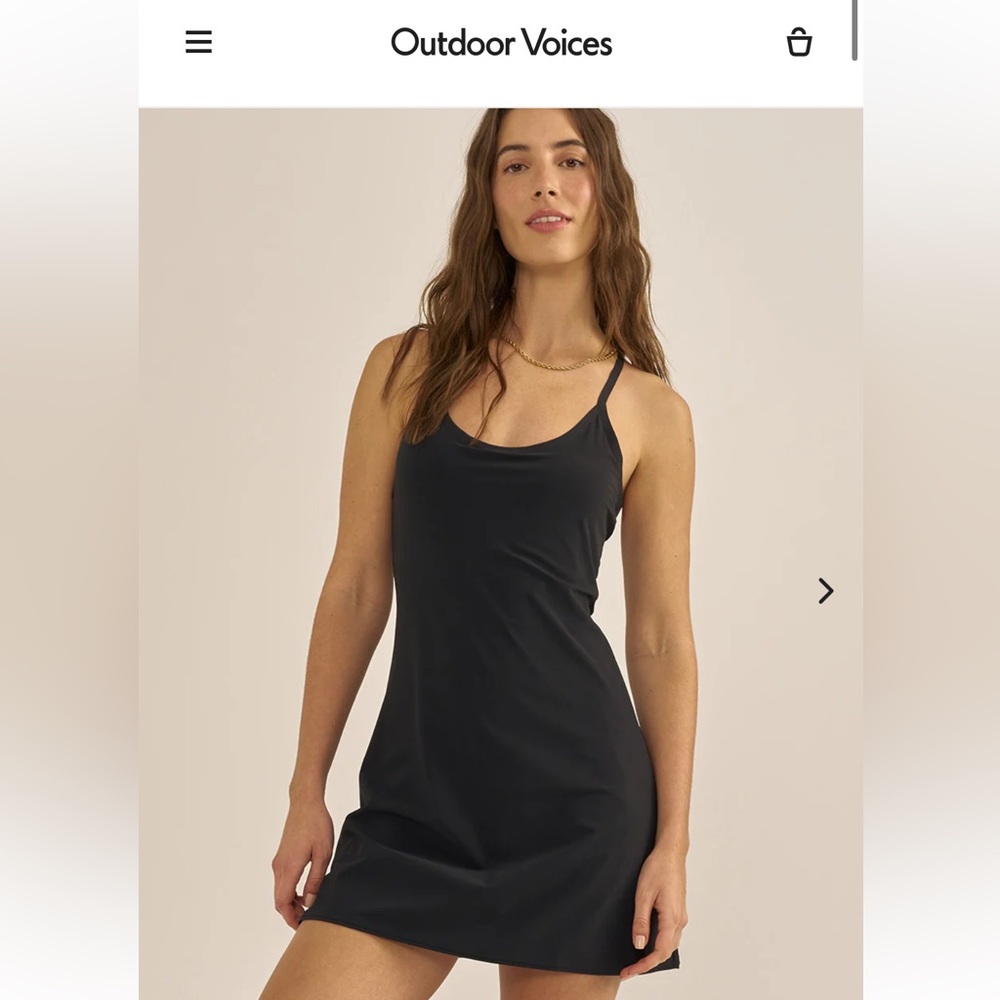 Outdoor Voices Black Women's Dress
